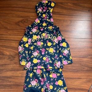 Garanimals Pink Blue and Yellow Flower Print Outfits (3T)